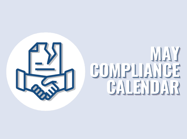 May Compliance Calendar