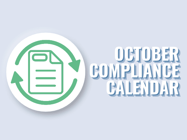 Oct Compliance Calendar