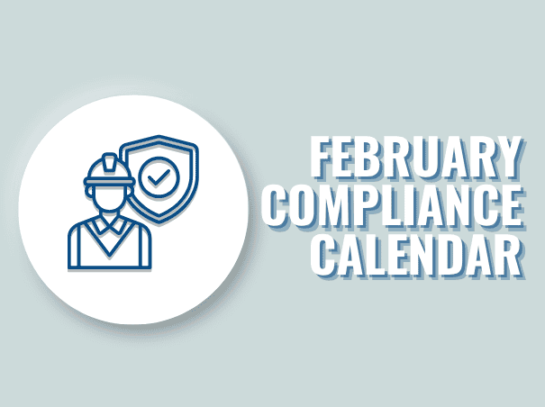 February OSHA Compliance Calendar Update Banner