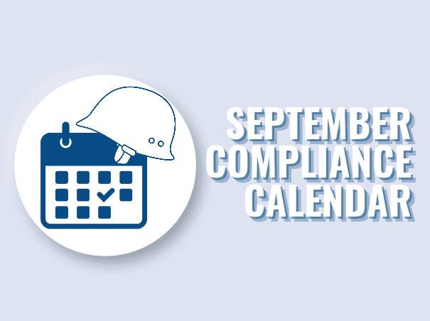 Sept Compliance Calendar